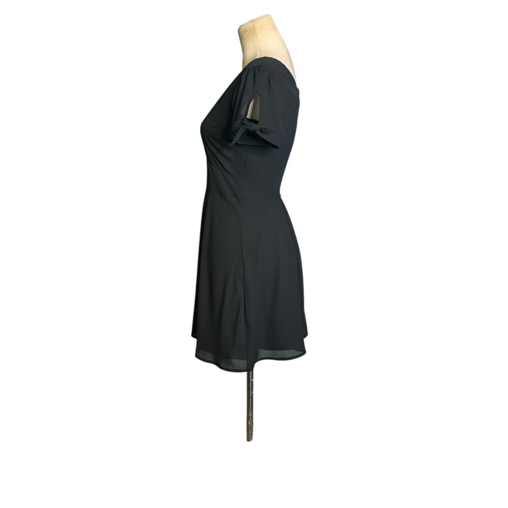 Abercrombie & Fitch black short sleeves A line mini skirt size XXS - Picture 6 of 15
